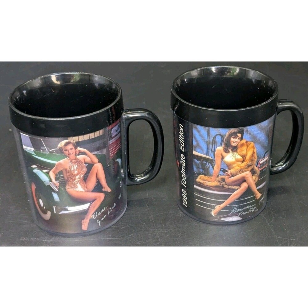 Snap On Tools Vintage Mug 1988 Toolmate Edition ThermaServ Dawn Lot Of 2x